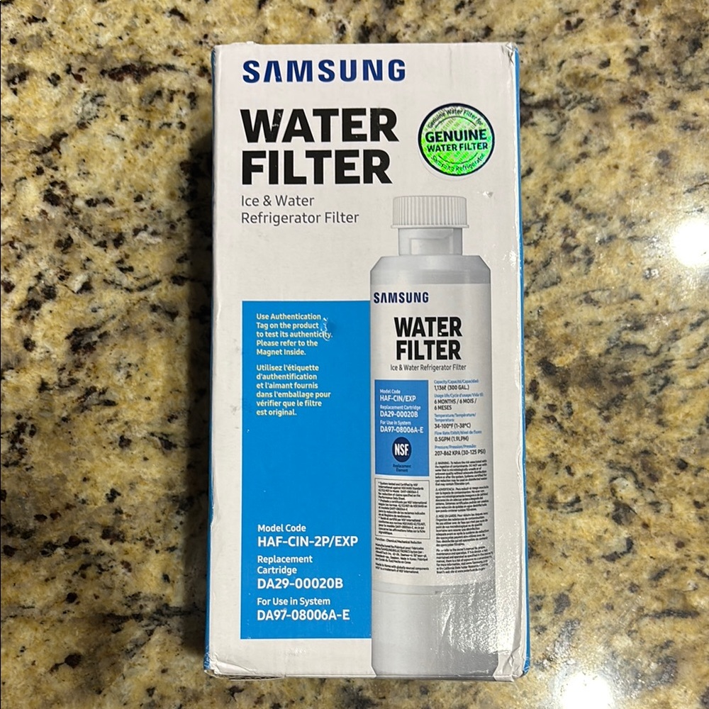 Samsung Water Filter - White